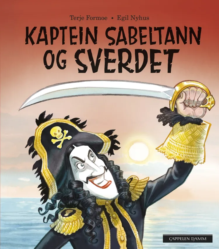 Omslag Kaptein Sabeltann og sverdet av Terje Formoe (Innbundet)