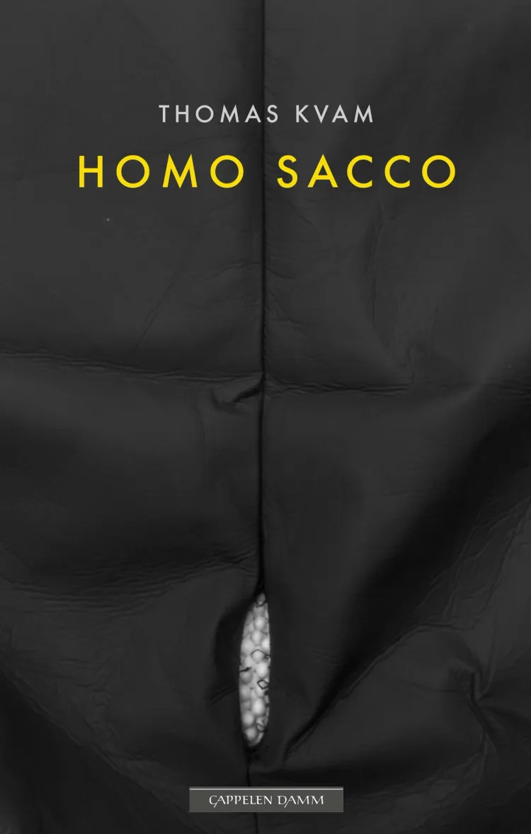 Omslag Homo Sacco av Thomas Kvam (Ebok)