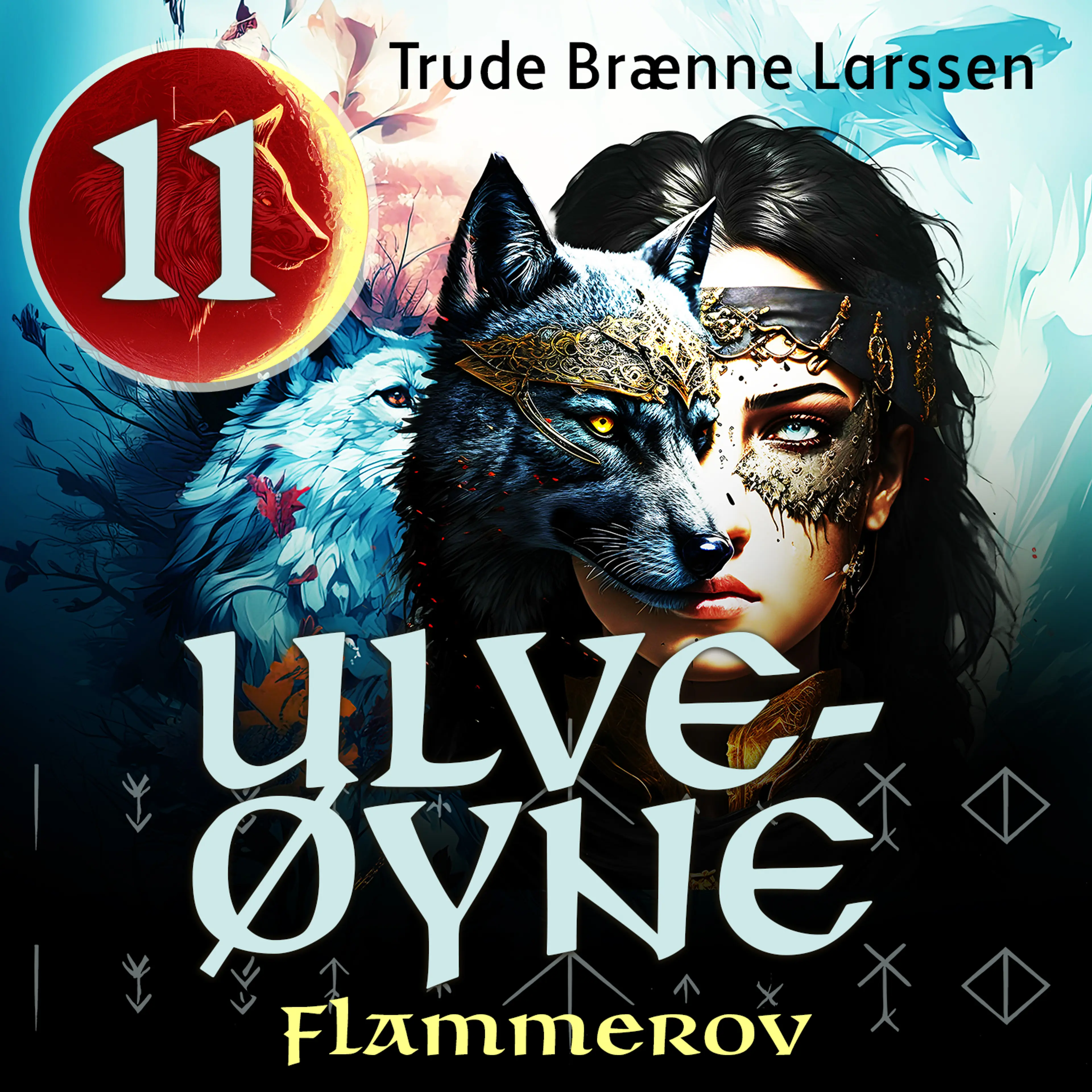 Omslag Flammerov av Trude Brænne Larssen (Lydbok)