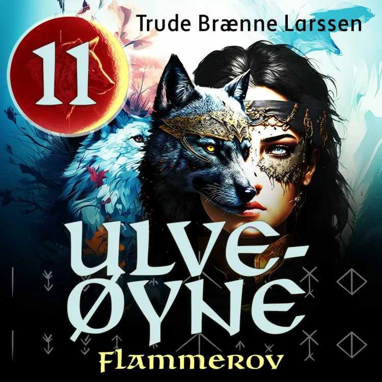 Omslag Flammerov av Trude Brænne Larssen (Lydbok)