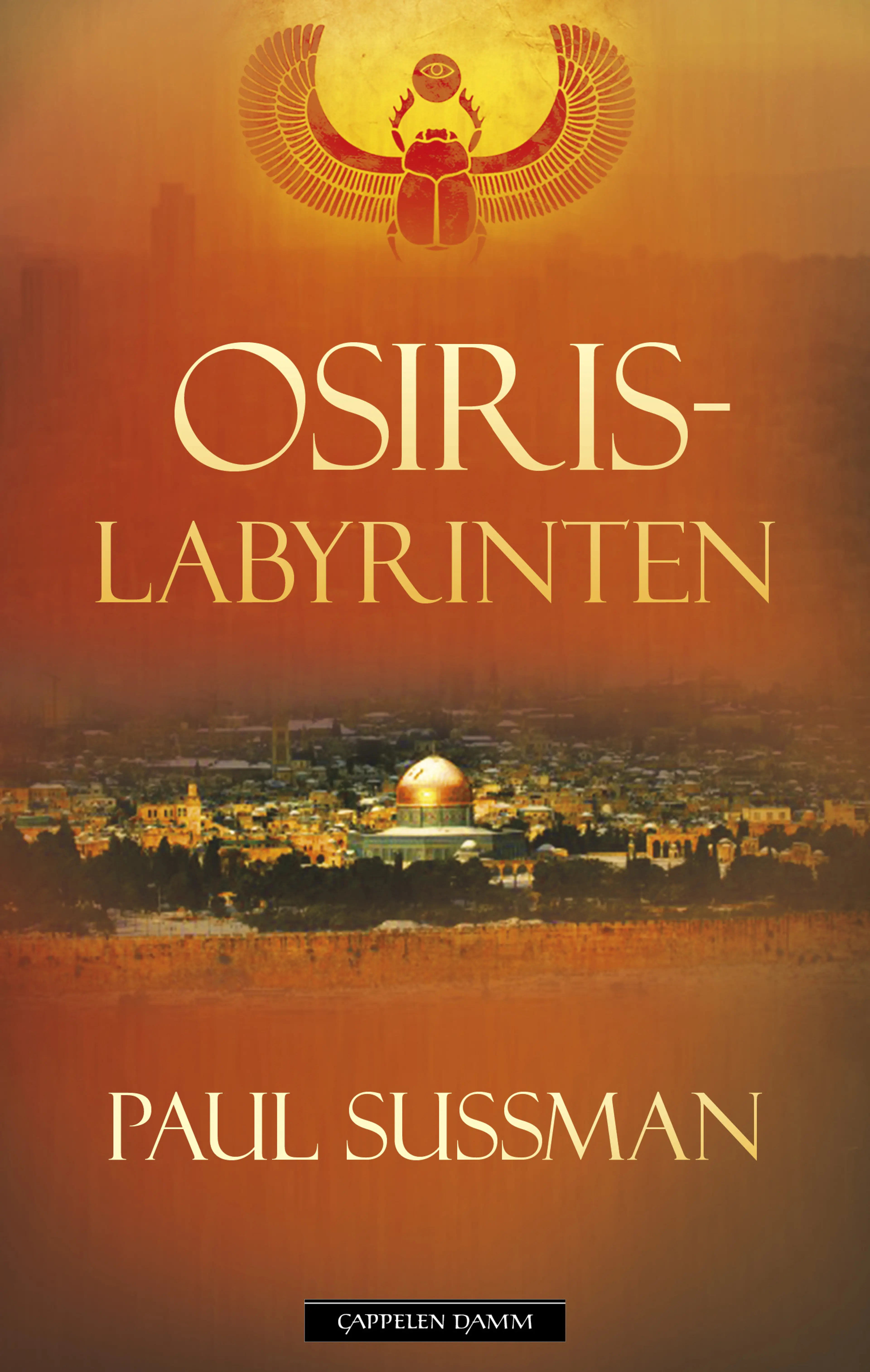 Omslag Osirislabyrinten av Paul Sussman (Innbundet)