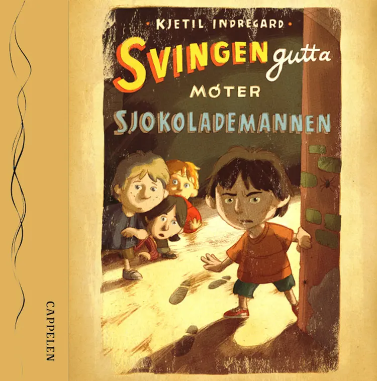 Omslag Svingengutta møter Sjokolademannen av Kjetil Indregard (Lydbok)
