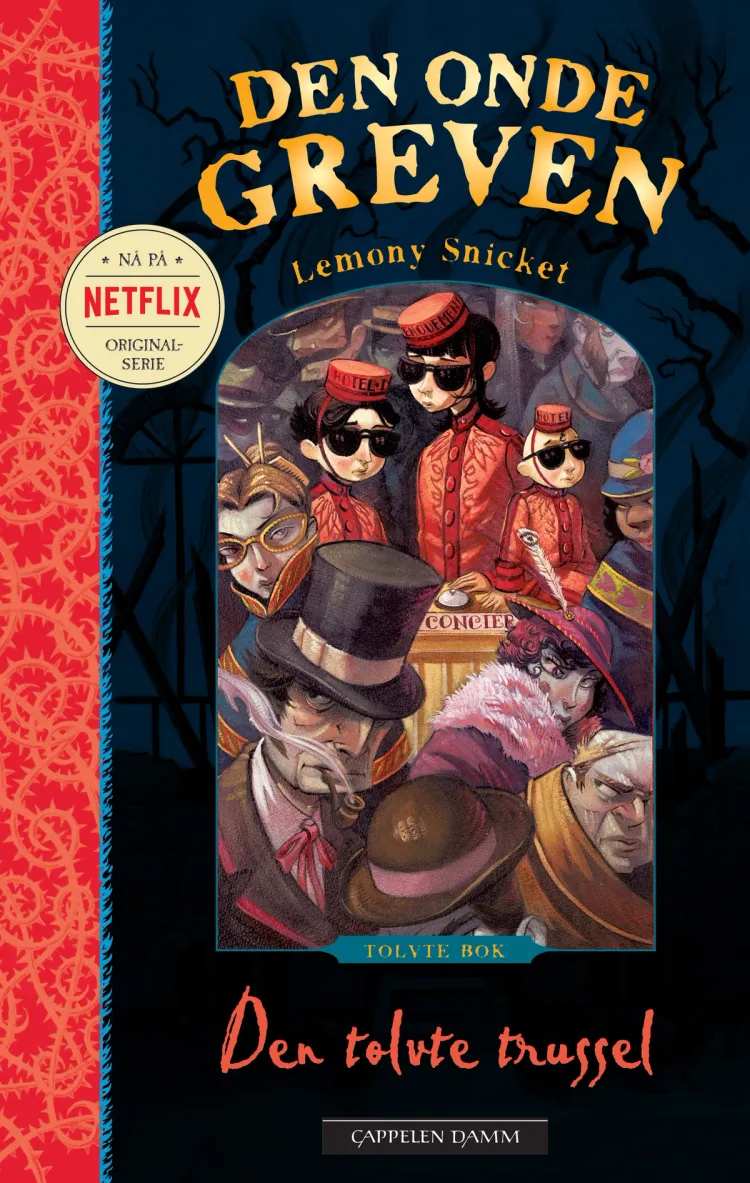 Omslag Den tolvte trussel av Lemony Snicket (Ebok)
