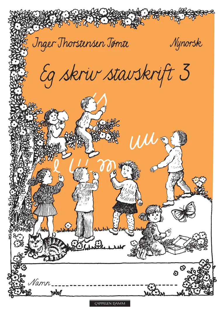Omslag Eg skriv stavskrift 3 nynorsk av Inger Thorstensen Tømte (Heftet)