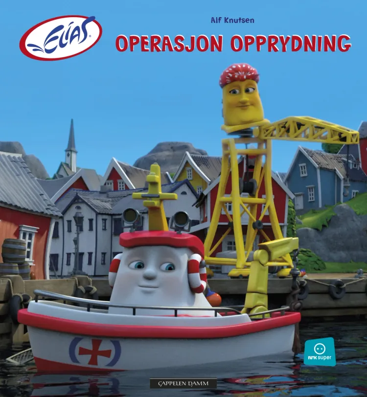 Omslag Elias - Operasjon opprydning av Alf Knutsen (Innbundet)