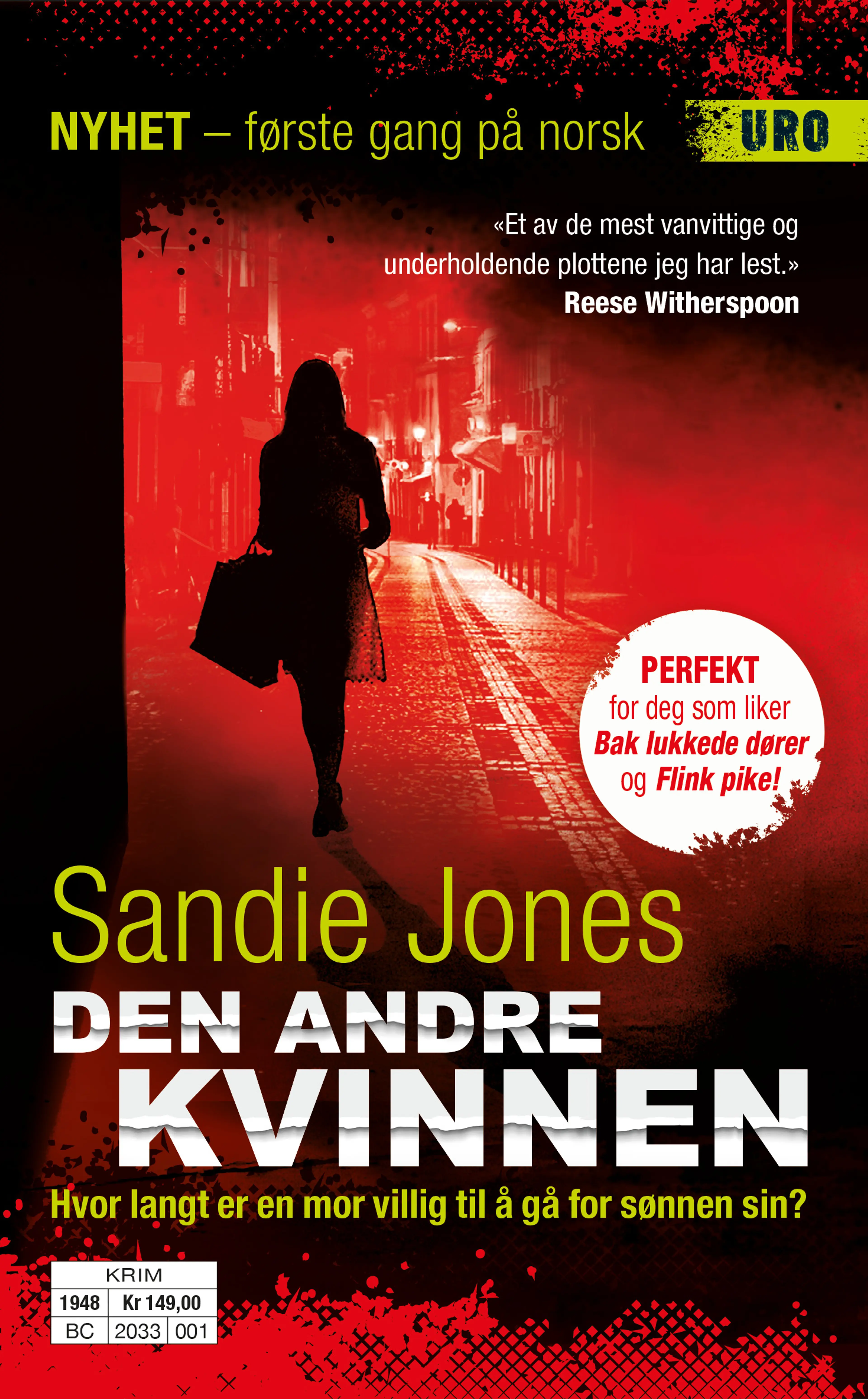 Omslag Den andre kvinnen av Sandie Jones (Ebok)