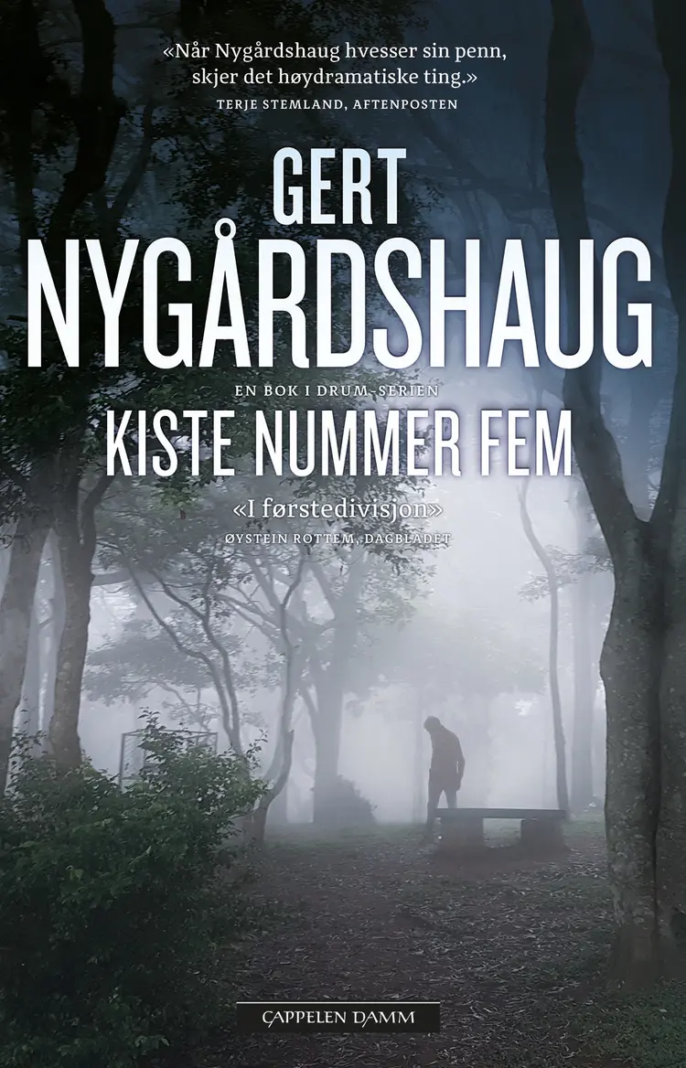 Omslag Kiste nummer fem av Gert Nygårdshaug (Heftet)