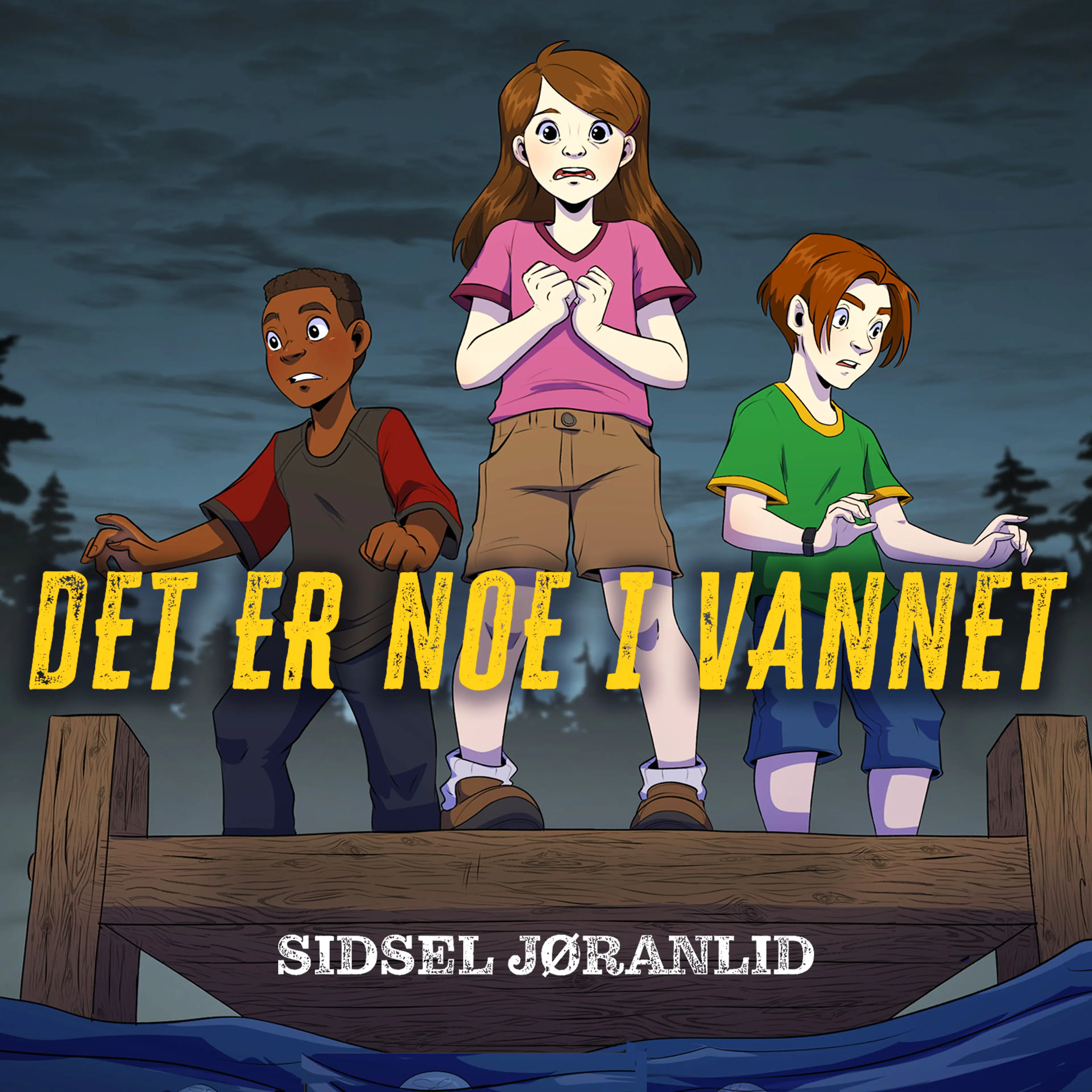 Omslag Det er noe i vannet av Sidsel Jøranlid (Lydbok)