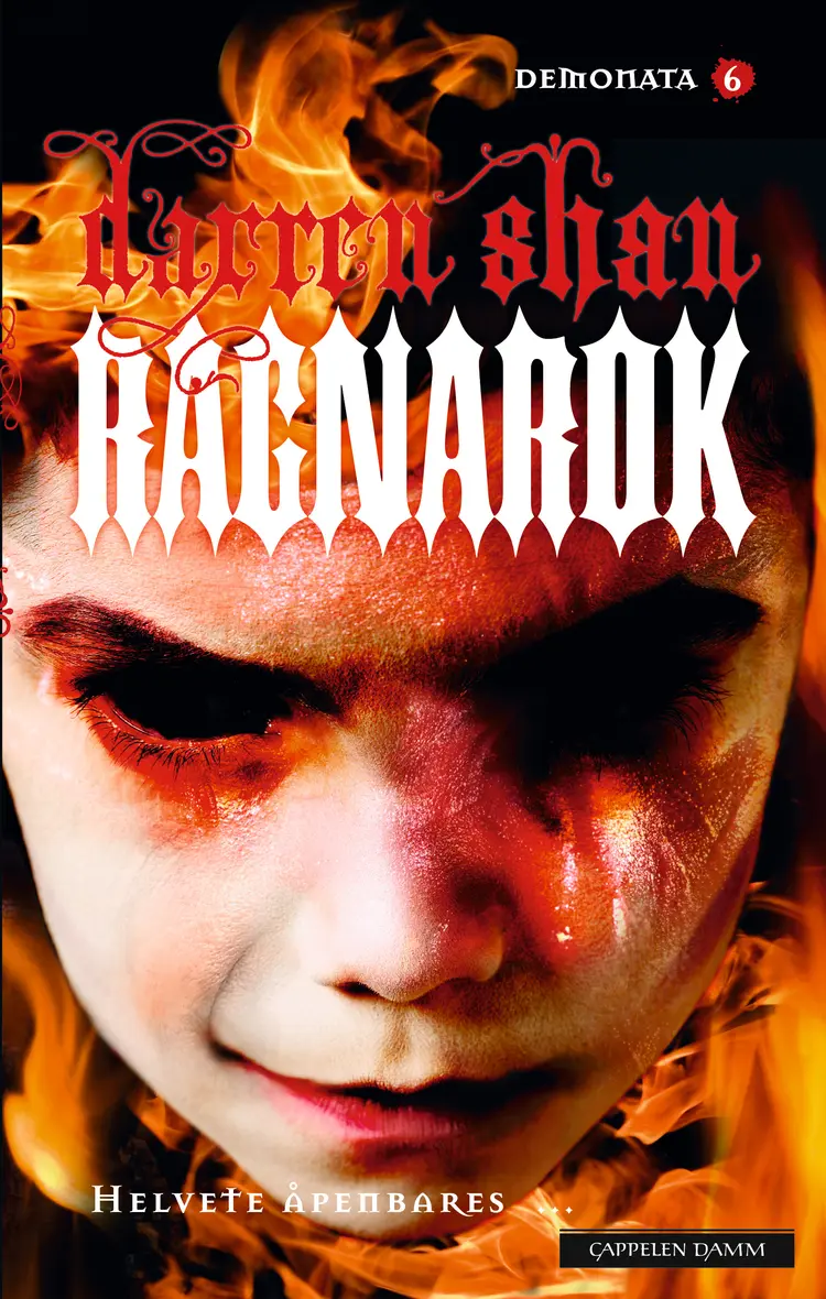 Omslag Ragnarok av Darren Shan (Innbundet)