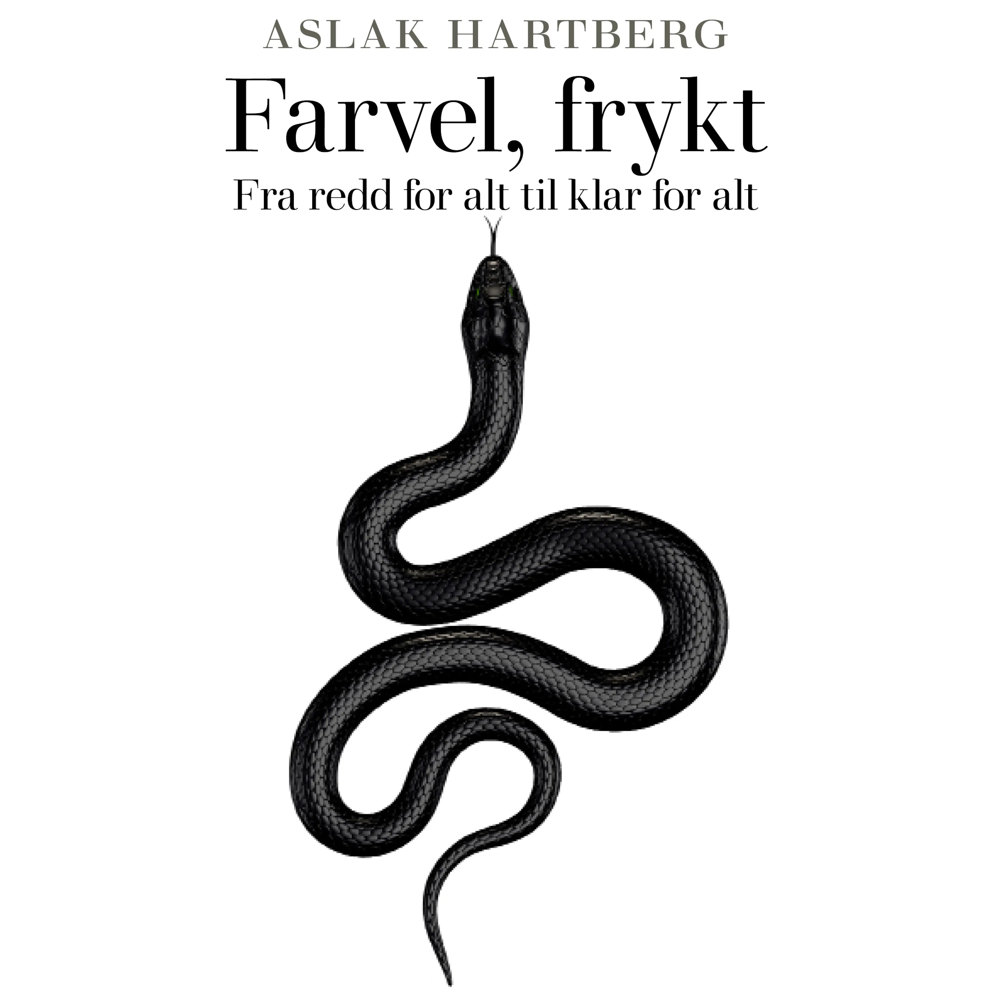 Omslag Farvel, frykt av Aslak Hartberg (Lydbok)