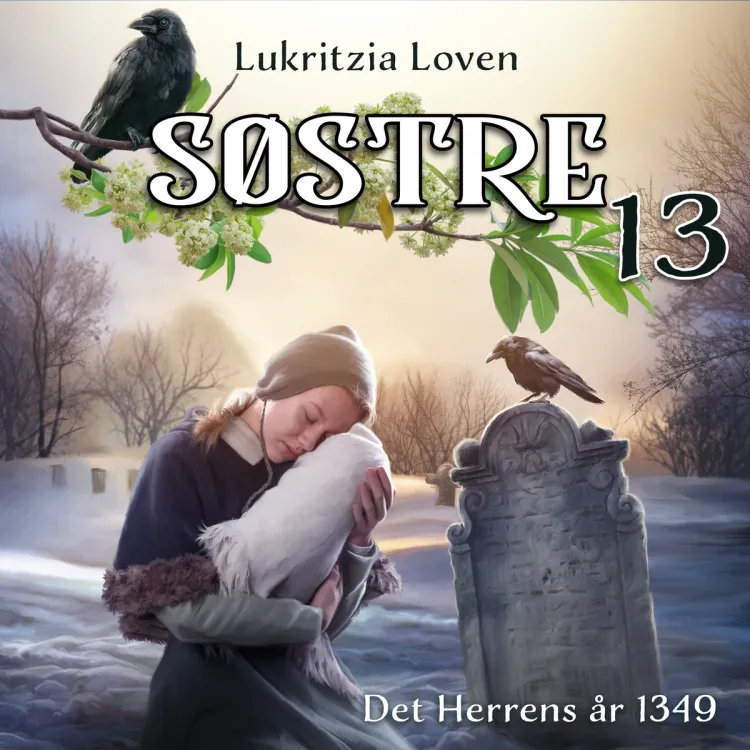 Omslag Det Herrens år 1349 av Lukritzia Loven (Lydbok)