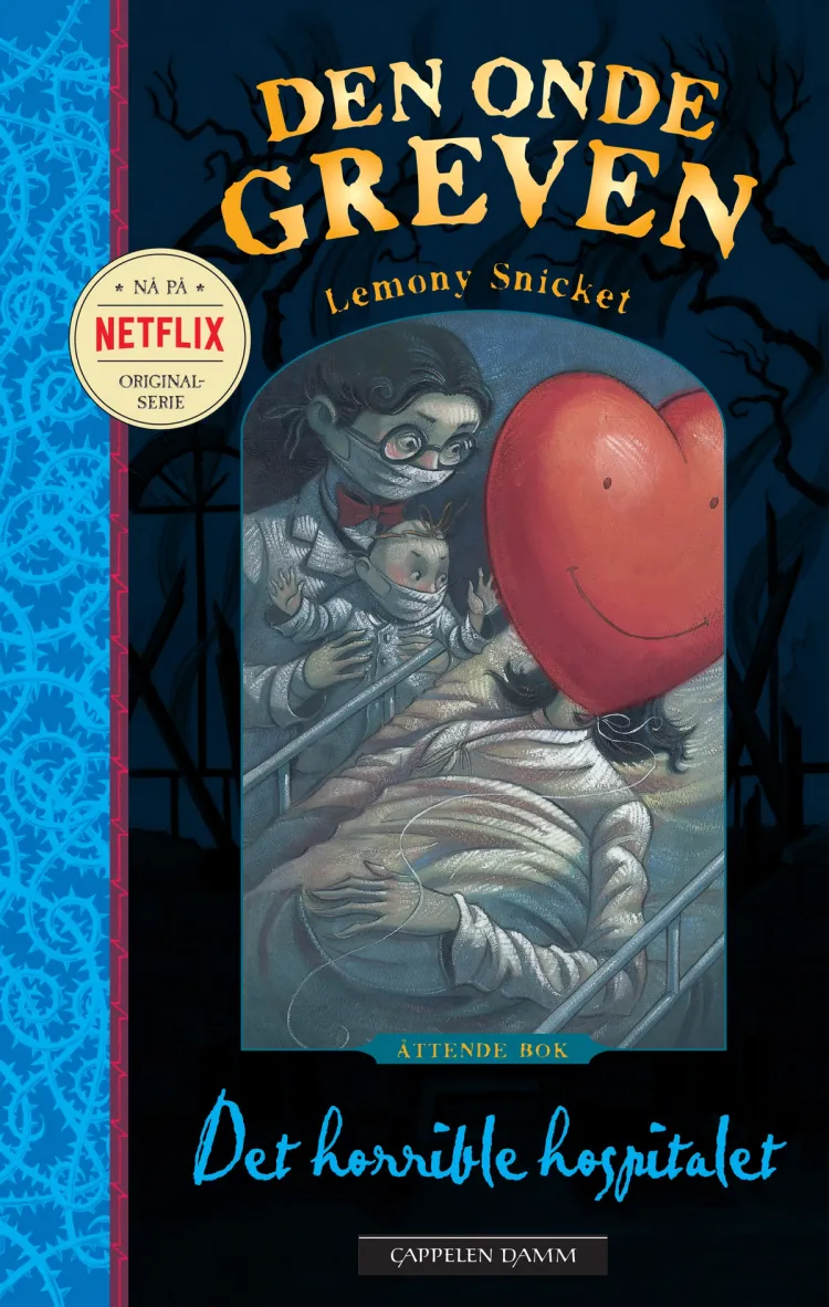 Omslag Det horrible hospitalet av Lemony Snicket (Ebok)
