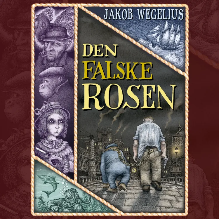 Omslag Den falske rosen av Jakob Wegelius (Lydbok)