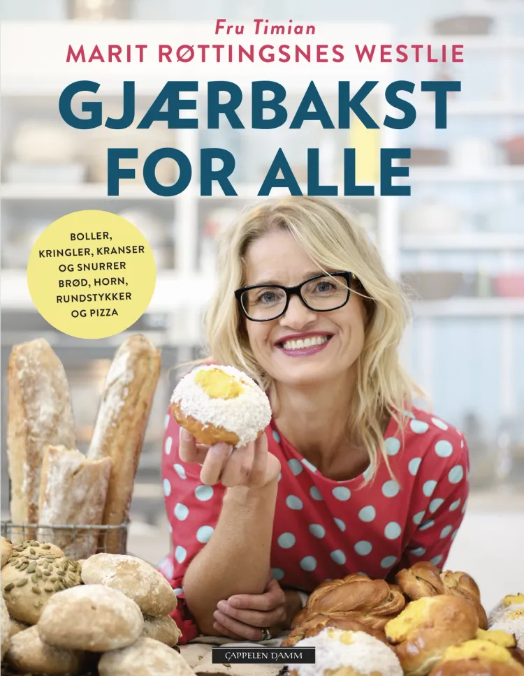 Omslag Gjærbakst for alle av Marit Røttingsnes Westlie (Innbundet)