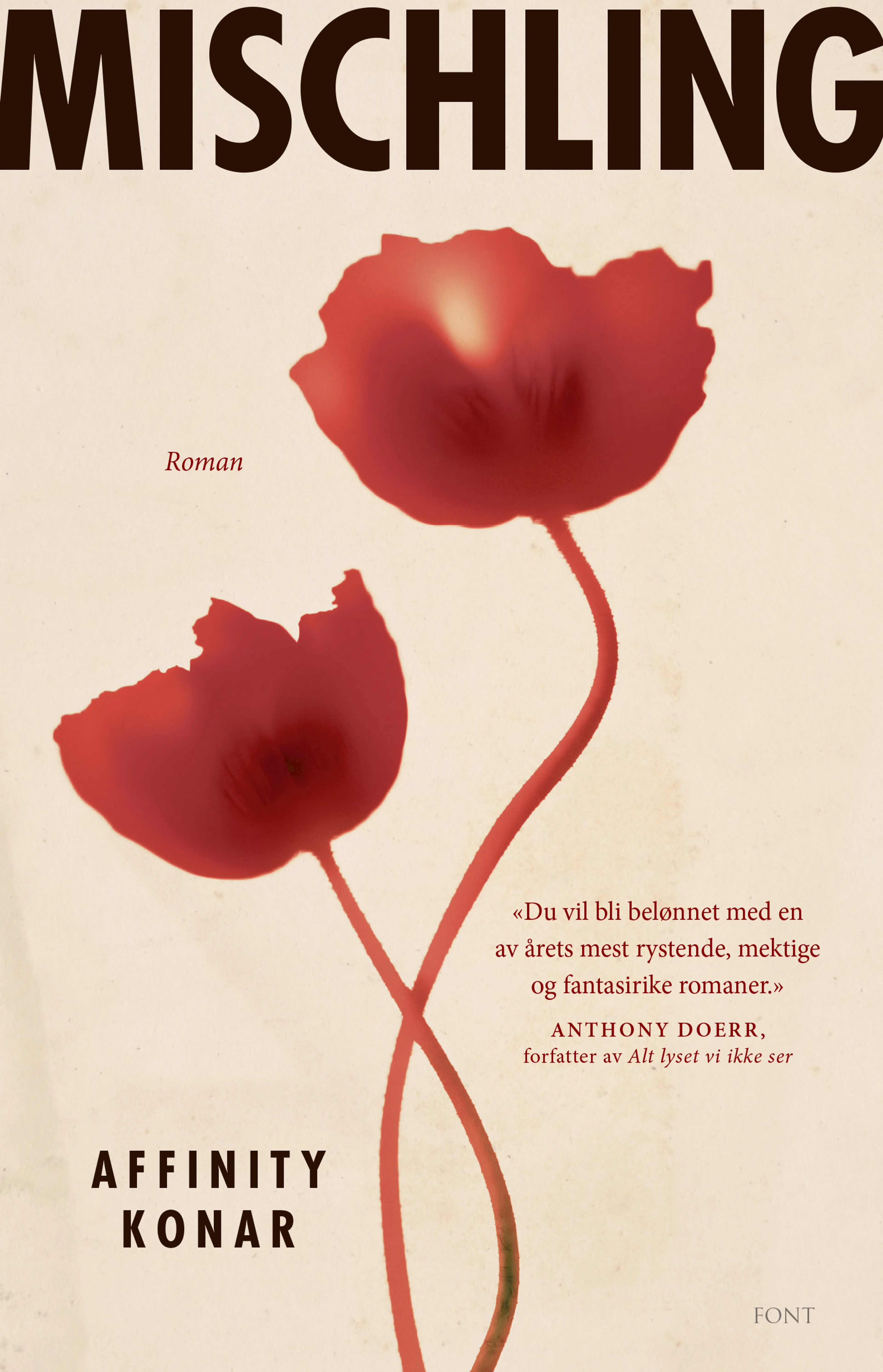 Omslag Mischling av Affinity Konar (Innbundet)