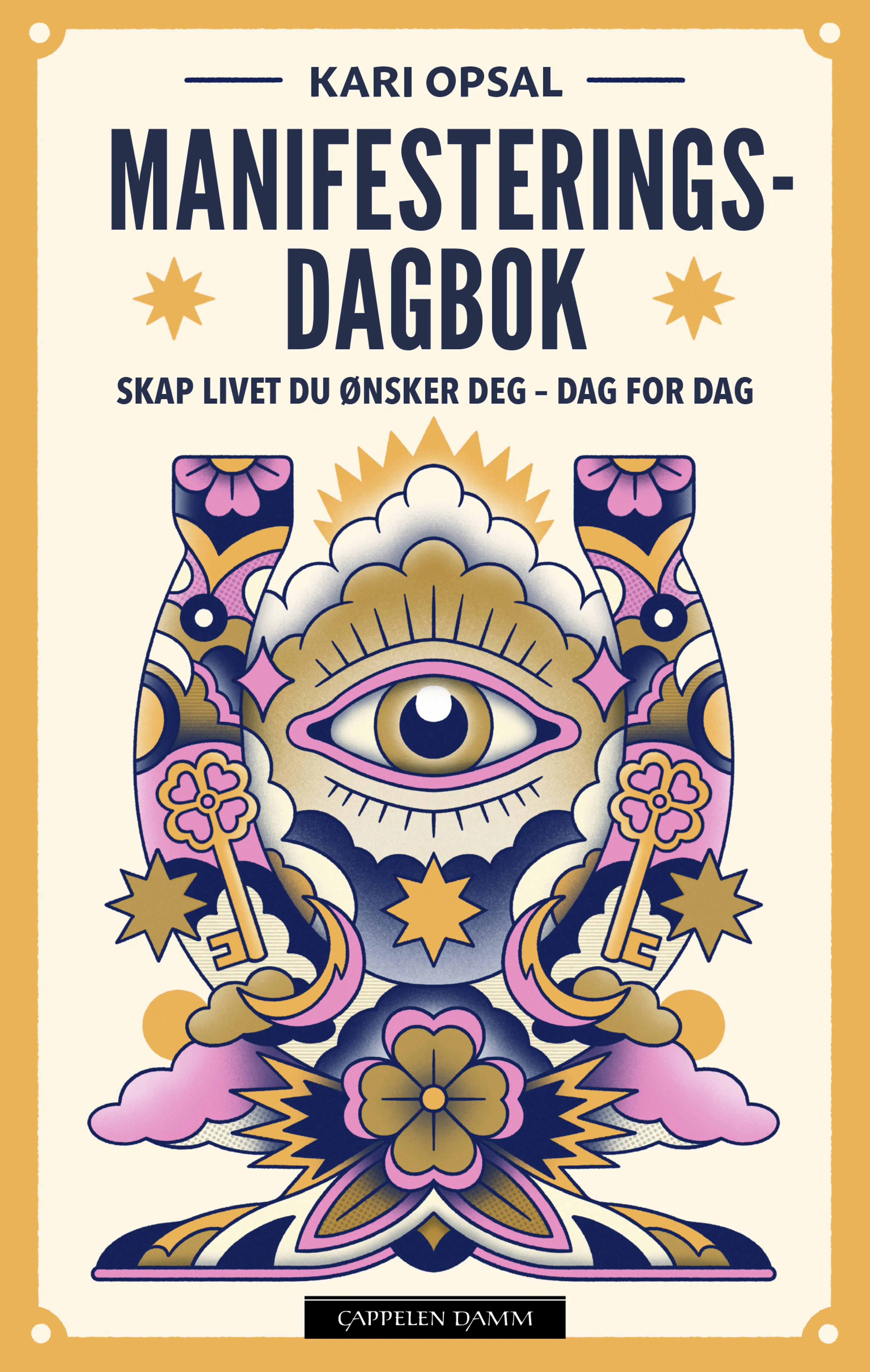 Omslag Manifesteringsdagbok av Kari Opsal (Innbundet)
