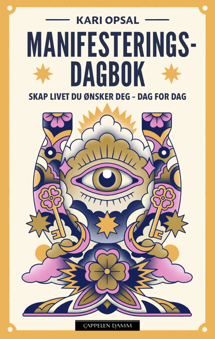 Omslag Manifesteringsdagbok av Kari Opsal (Innbundet)
