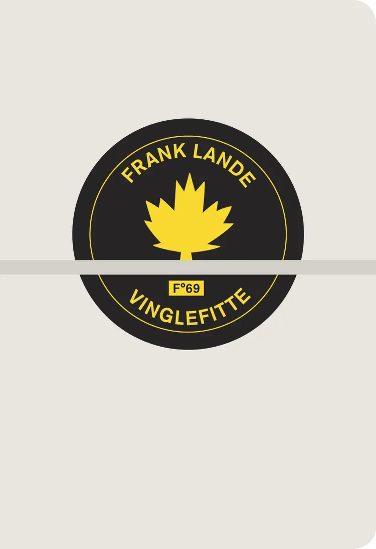 Omslag Vinglefitte av Frank Lande (Heftet)