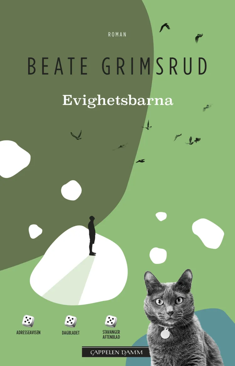 Omslag Evighetsbarna av Beate Grimsrud (Heftet)