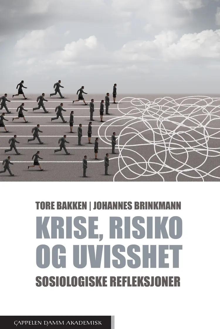 Omslag Krise, risiko og uvisshet av Tore Bakken og Johannes Brinkmann (Heftet)