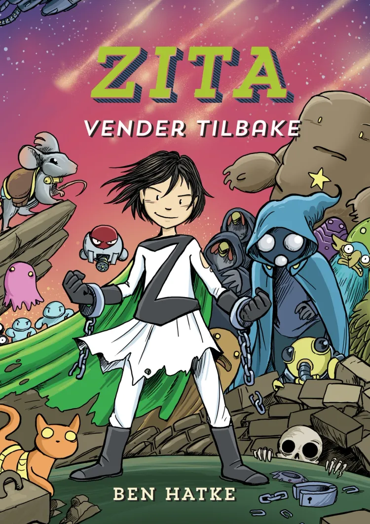 Omslag Zita 3: Zita vender tilbake av Ben Hatke (Innbundet)