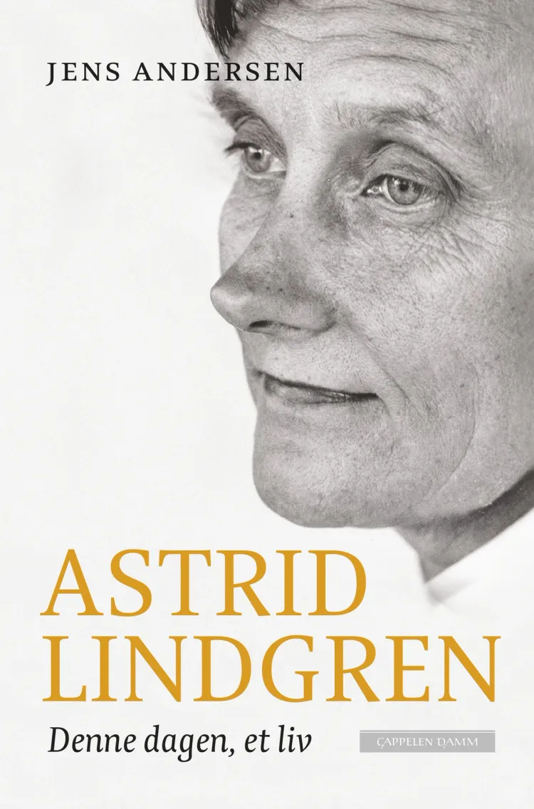 Omslag Astrid Lindgren av Jens Andersen (Heftet)