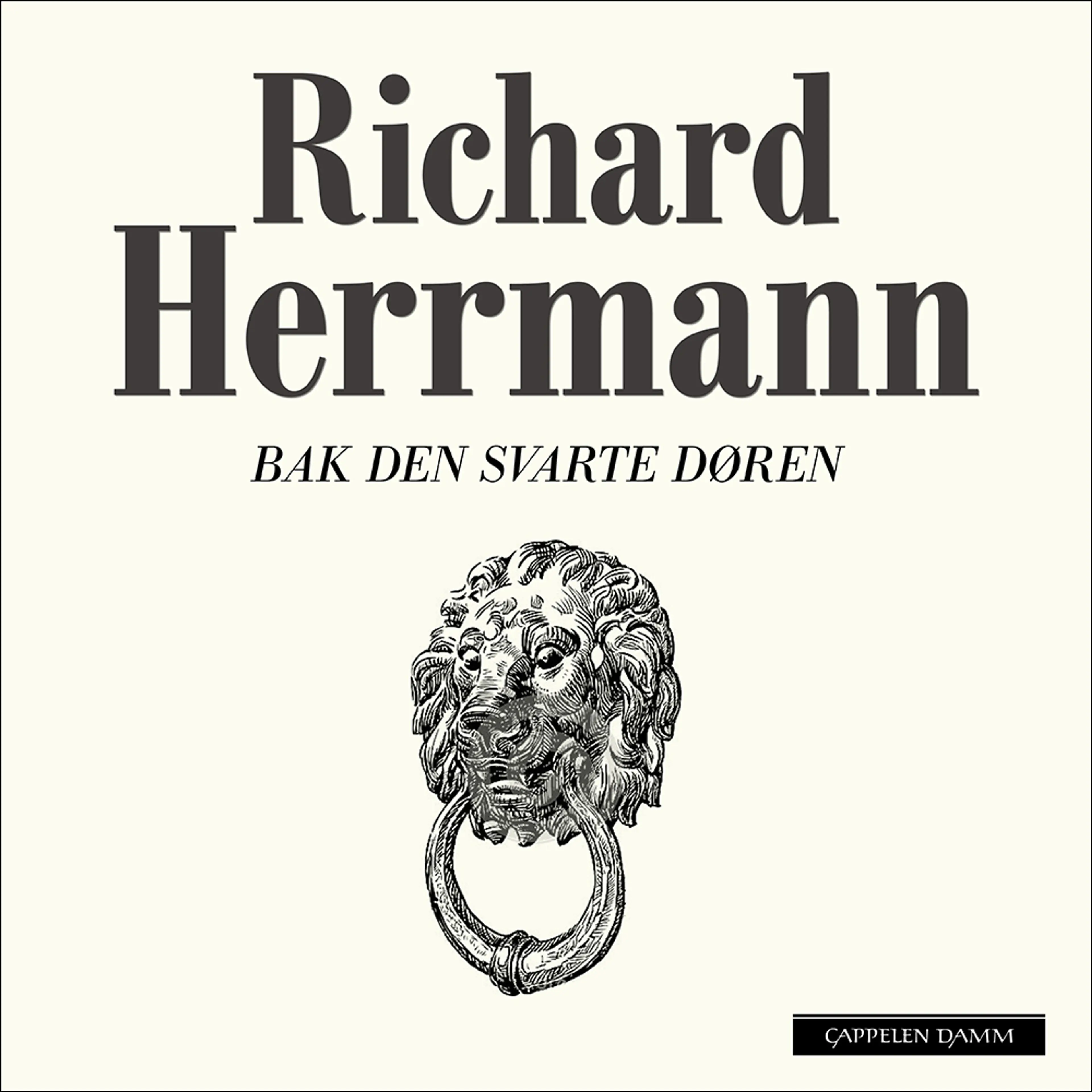 Omslag Bak den svarte døren av Richard Herrmann (Lydbok)