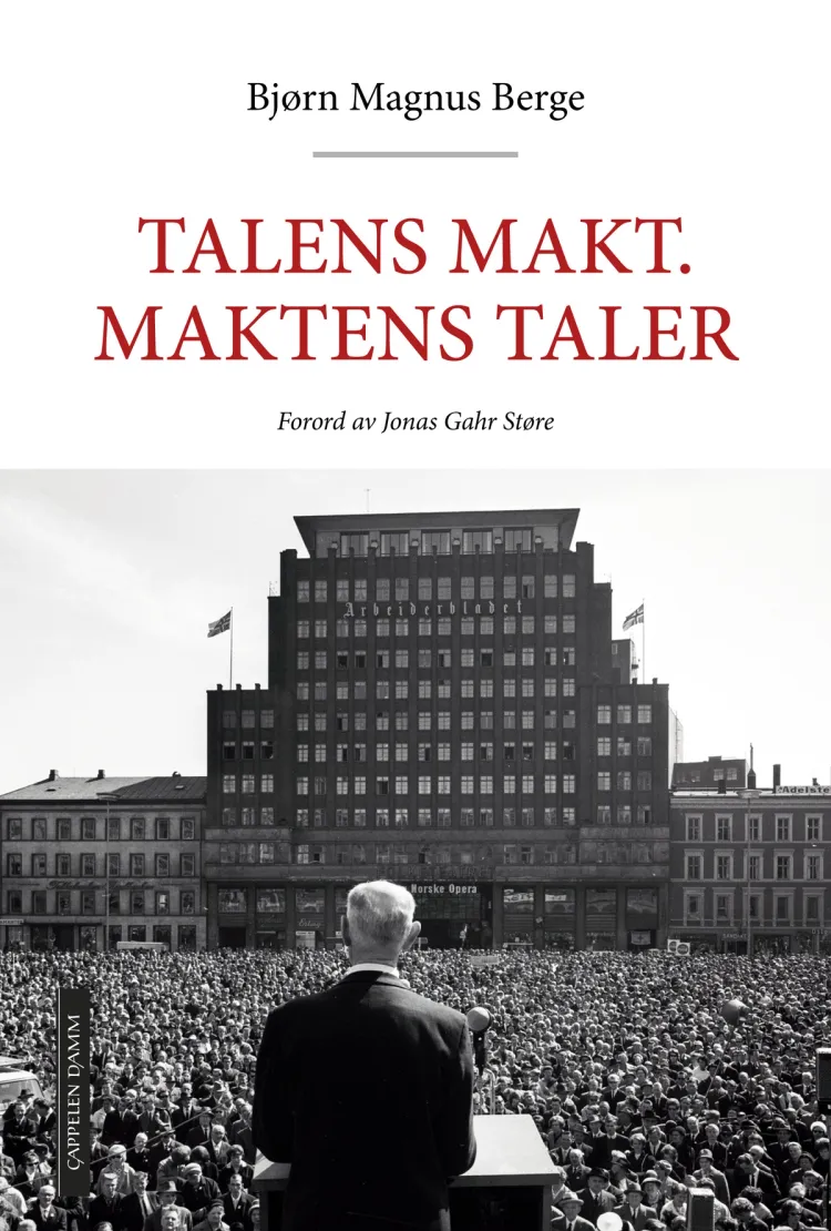 Omslag Talens makt, maktens taler av Bjørn Magnus Berge (Ebok)