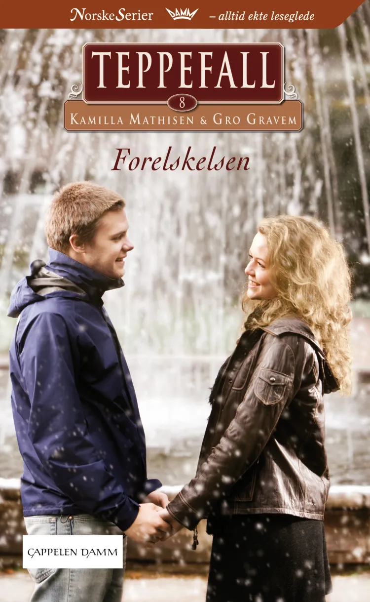 Omslag Forelskelsen av Kamilla Mathisen og Gro Gravem (Ebok)