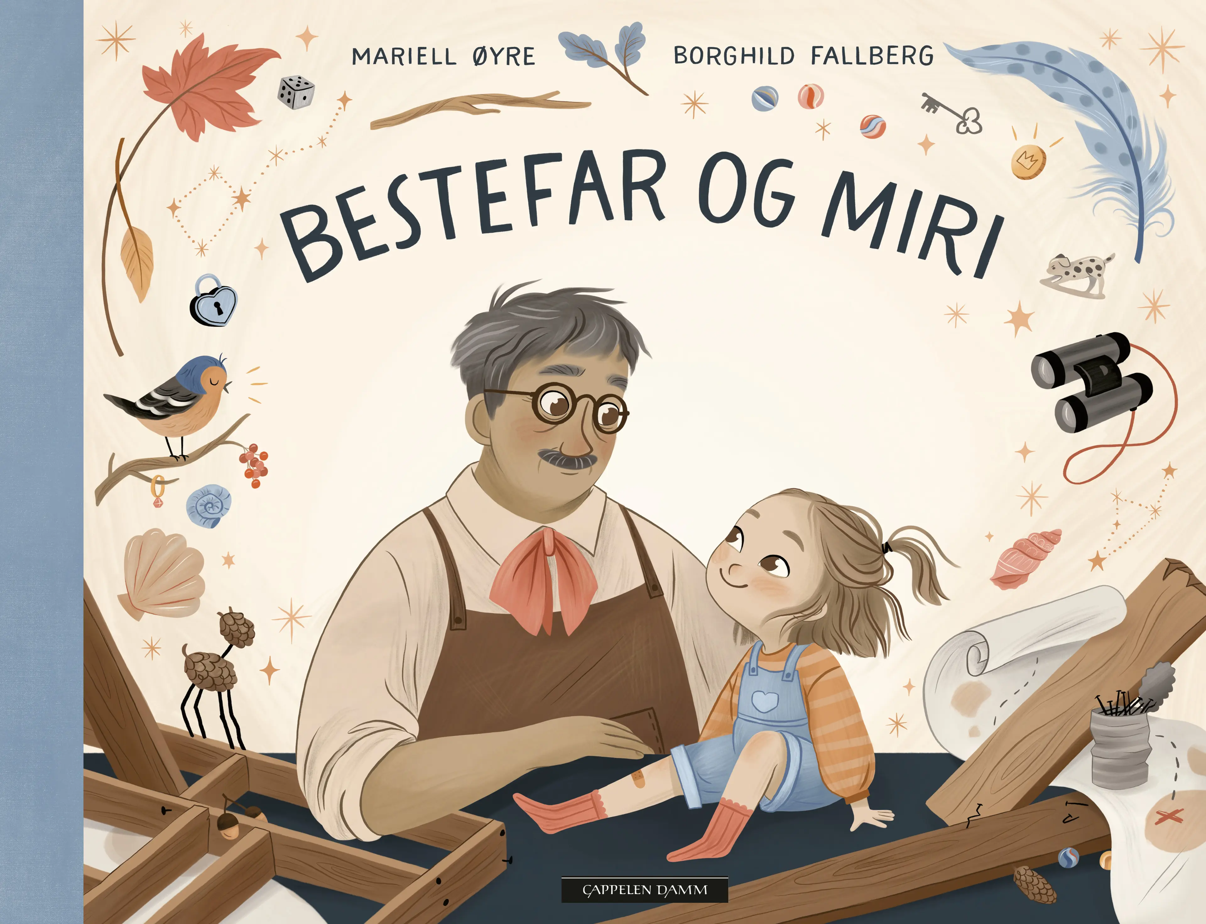 Omslag Bestefar og Miri av Mariell Øyre og Borghild Fallberg (Innbundet)