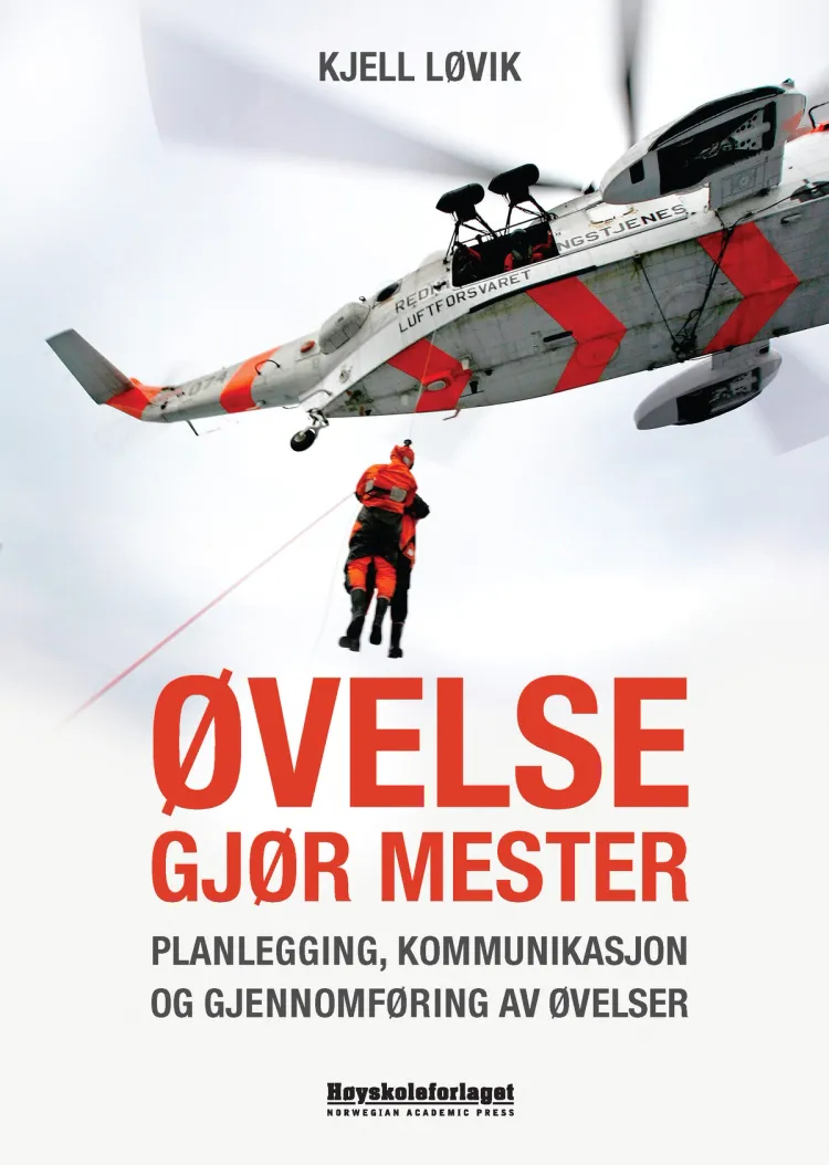 Omslag Øvelse gjør mester av Kjell Løvik (Heftet)