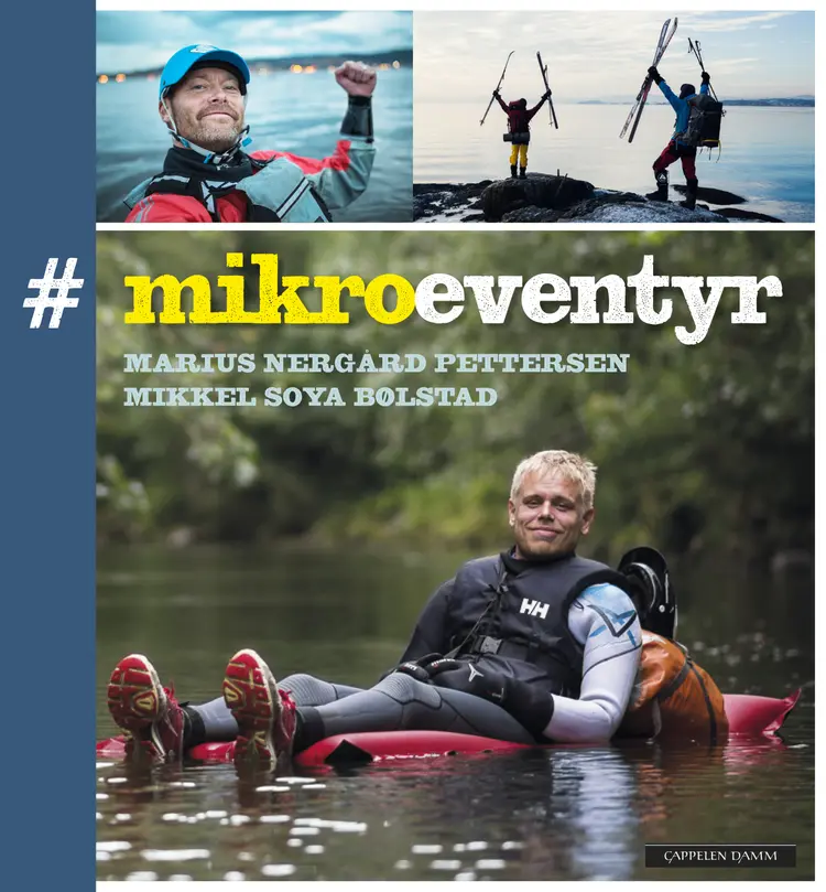 Omslag Mikroeventyr av Mikkel Soya Bølstad og Marius Nergård Pettersen (Innbundet)