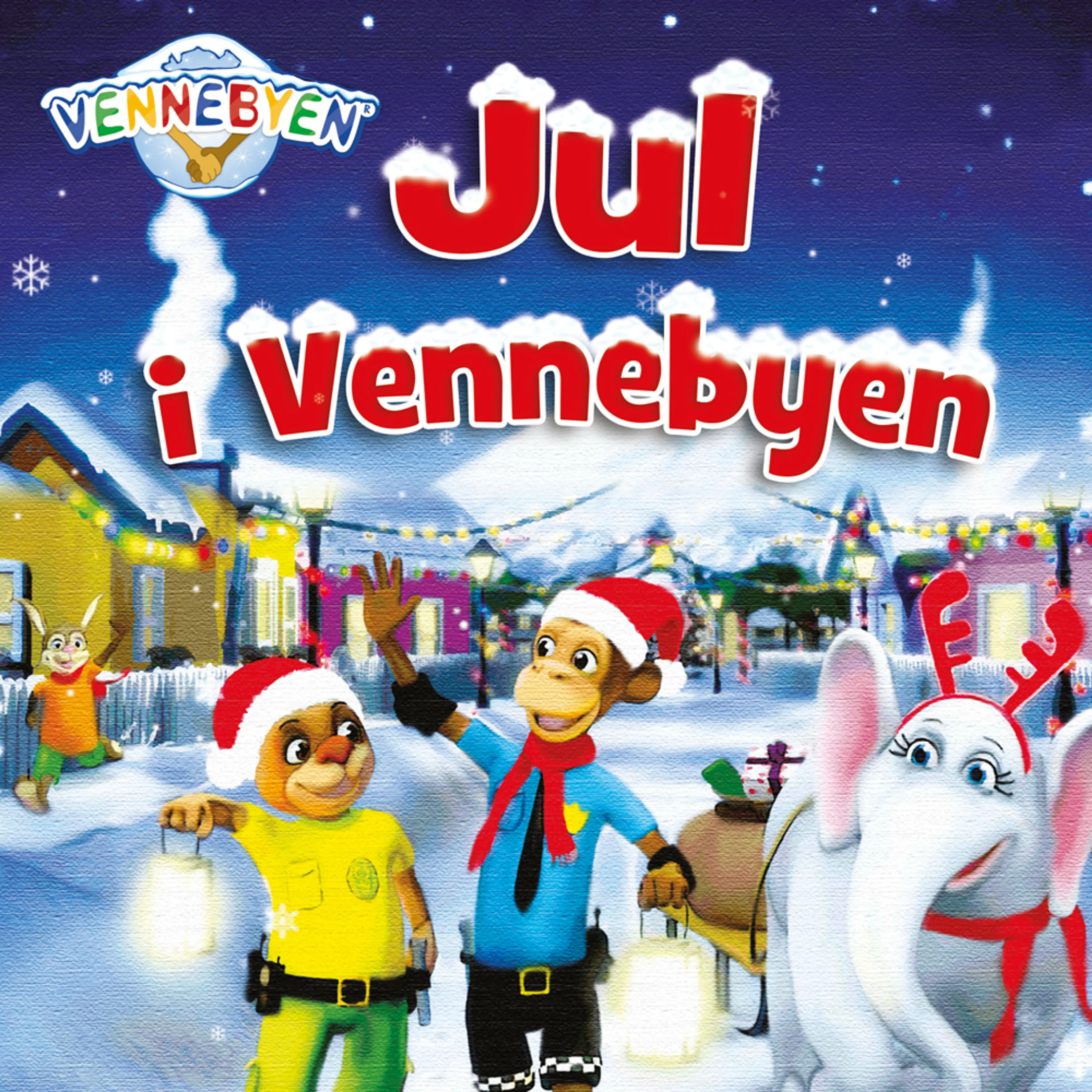 Omslag Vennebyen - Jul i Vennebyen av City of Friends AS (Lydbok)