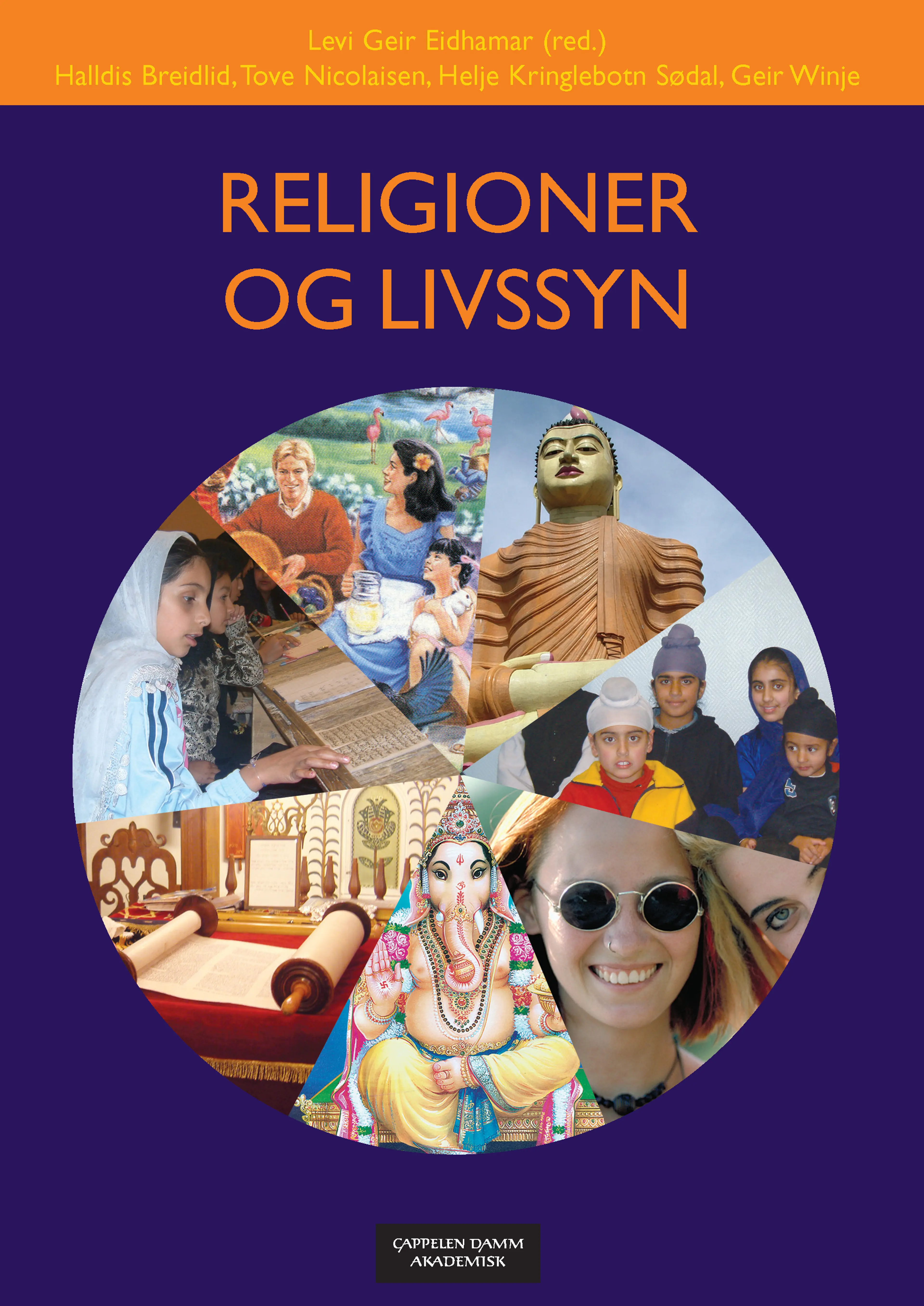 Omslag Religioner og livssyn av Levi Geir Eidhamar (Heftet)