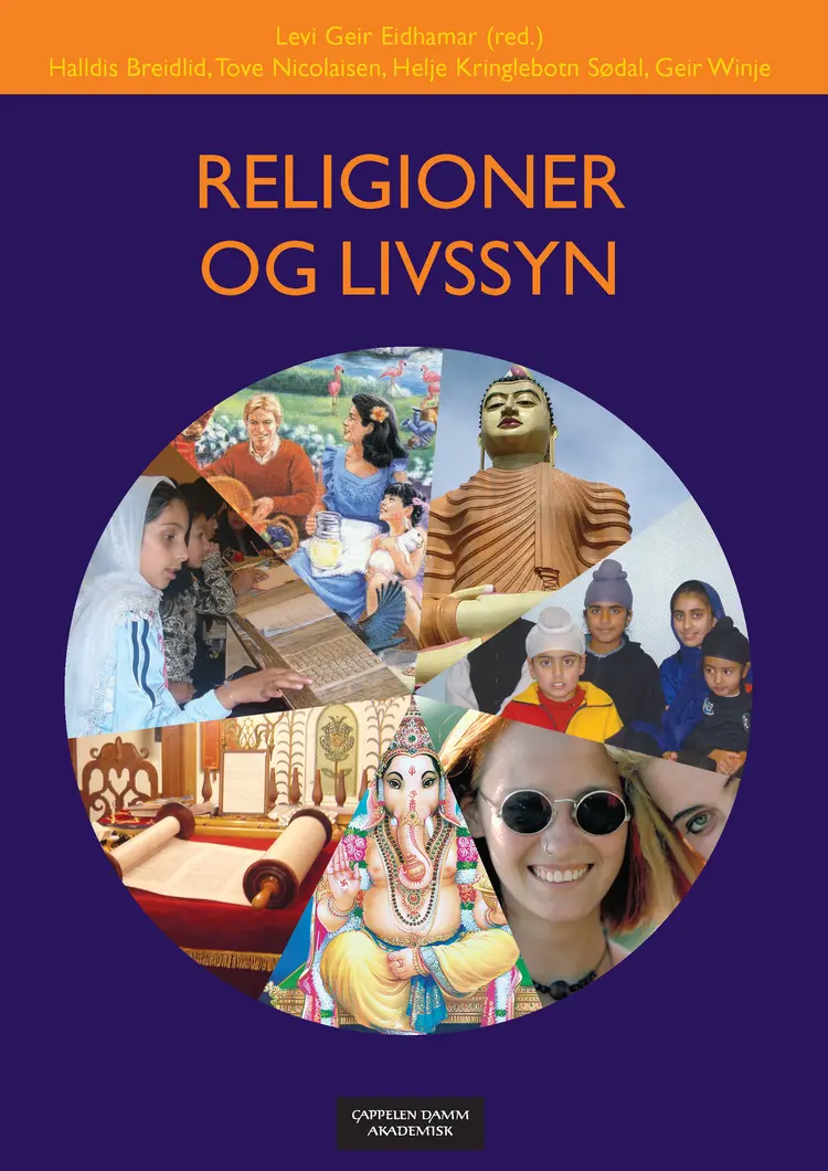 Omslag Religioner og livssyn av Levi Geir Eidhamar (Heftet)