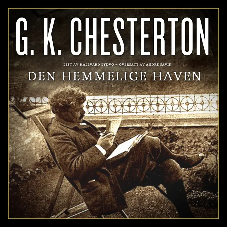 Omslag Den hemmelige haven av G. K.  Chesterton (Lydbok)