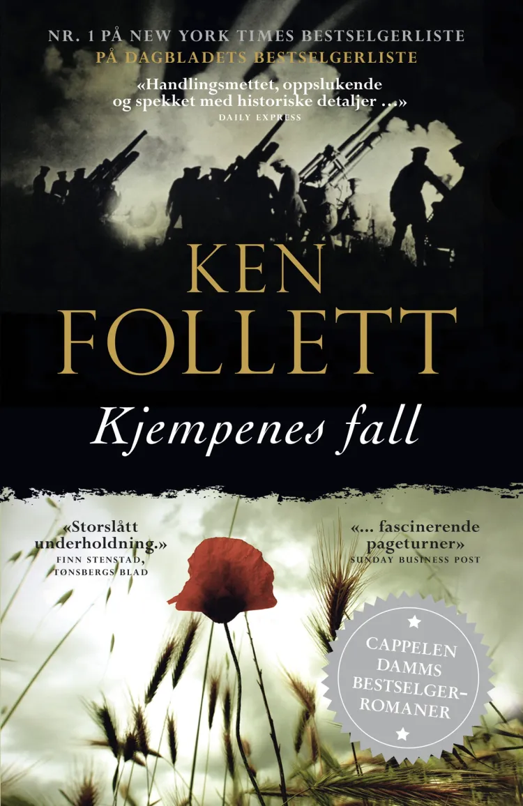 Omslag Kjempenes fall av Ken Follett (Heftet)