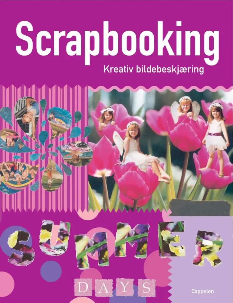 Omslag Scrapbooking, Kreativ bildebeskjæring (Heftet)