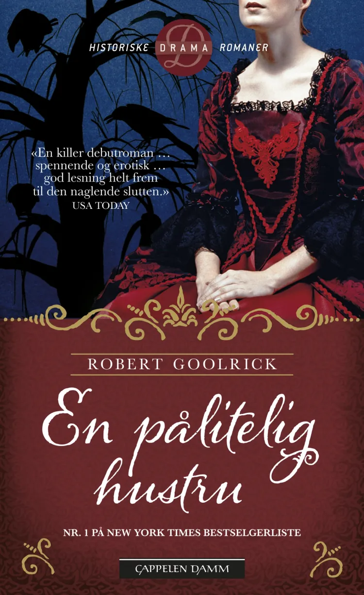 Omslag En pålitelig hustru av Robert Goolrick (Heftet)