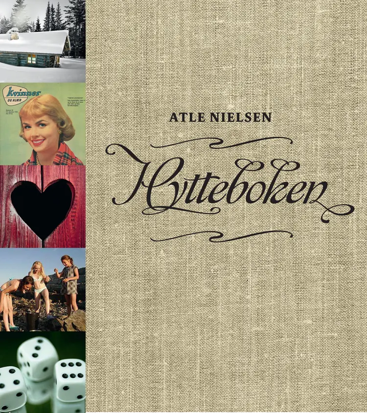 Omslag Hytteboken av Atle Nielsen (Innbundet)