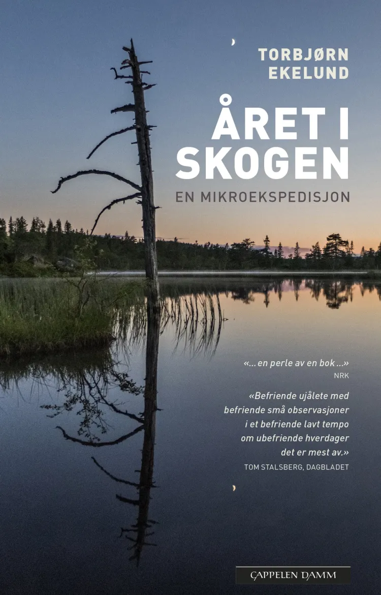 Omslag Året i skogen av Torbjørn Ekelund (Heftet)