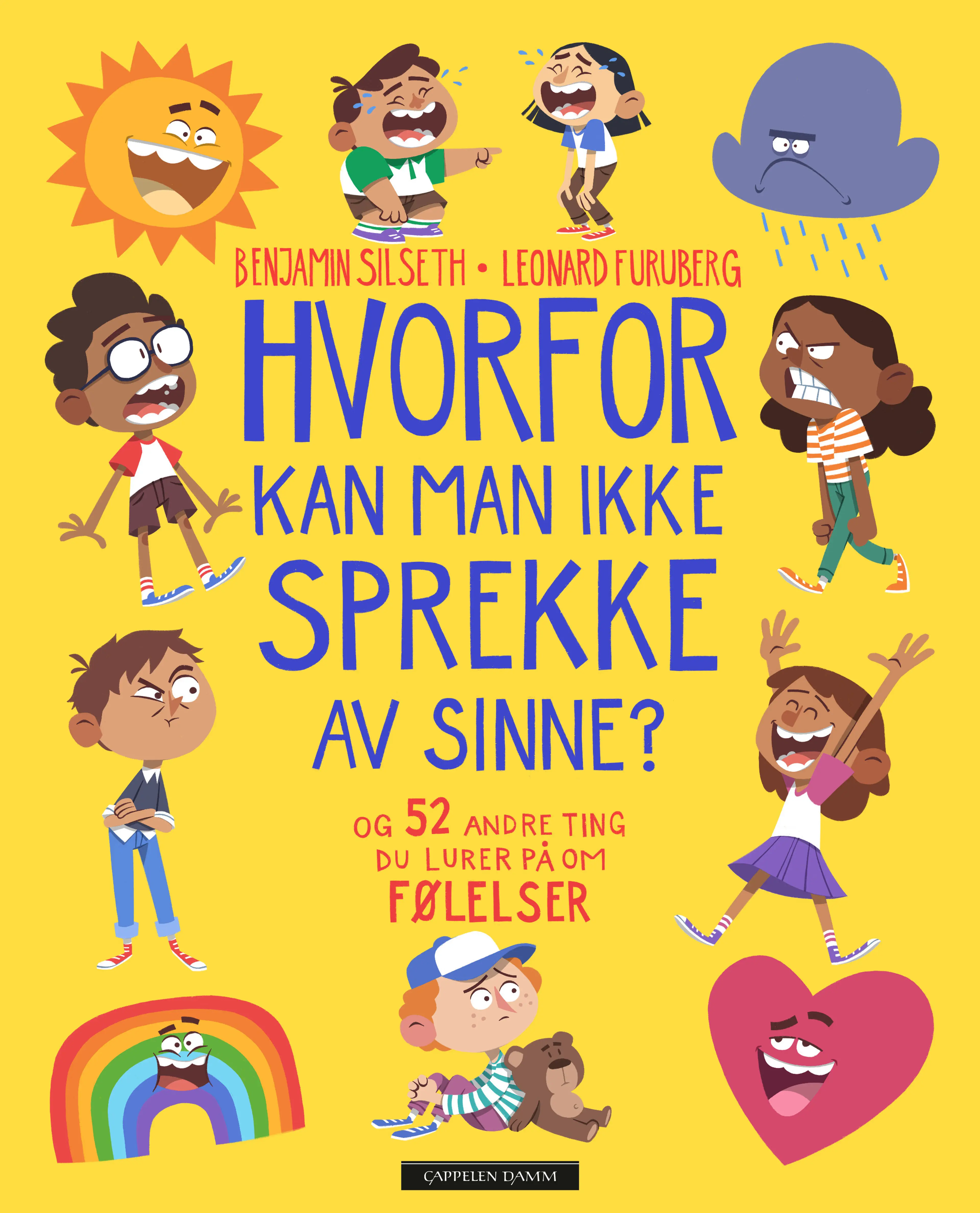 Omslag Hvorfor kan man ikke sprekke av sinne? av Benjamin Baarli Silseth (Innbundet)