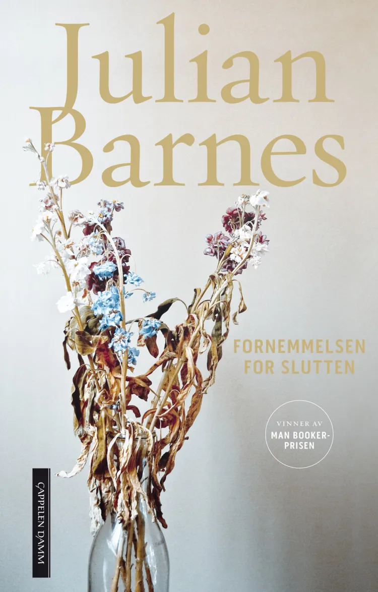 Omslag Fornemmelsen for slutten av Julian Barnes (Innbundet)