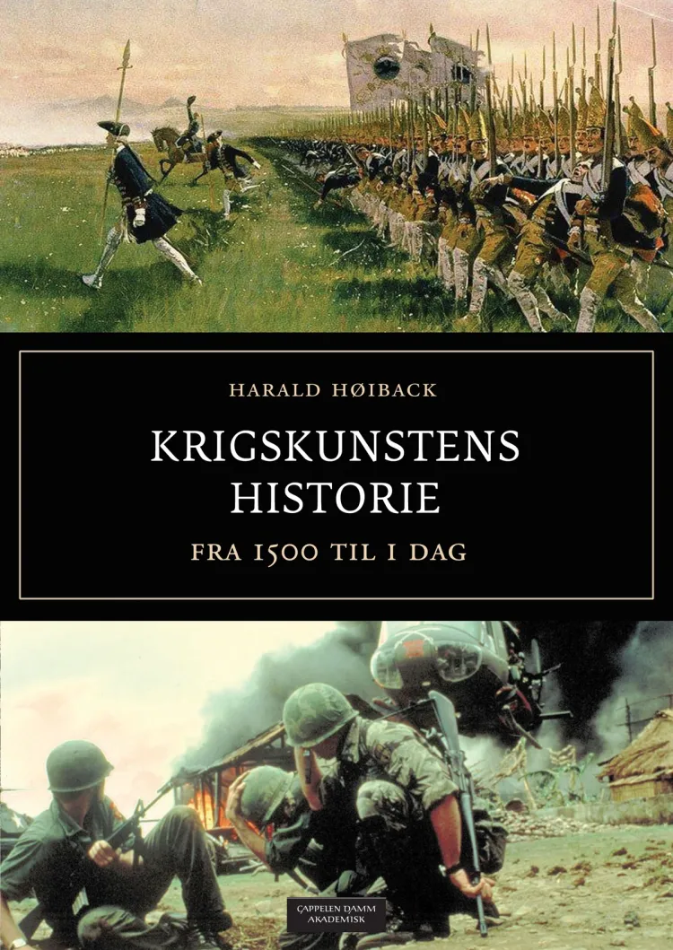 Omslag Krigskunstens historie av Harald Høiback (Heftet)
