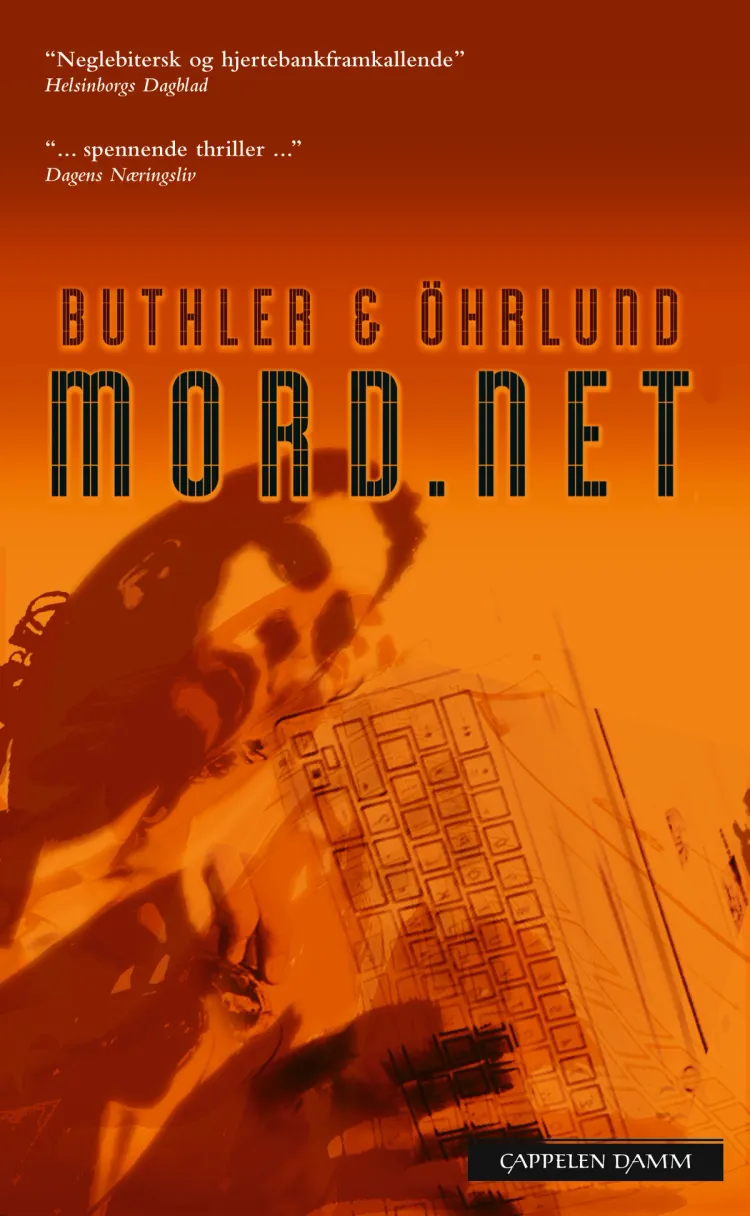 Omslag Mord.net av Buthler &amp; Öhrlund (Heftet)