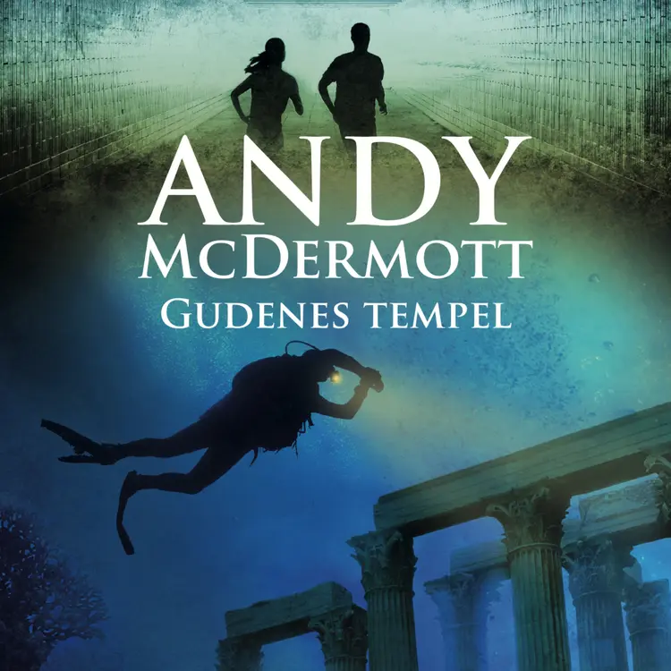 Omslag Gudenes tempel av Andy McDermott (Lydbok)
