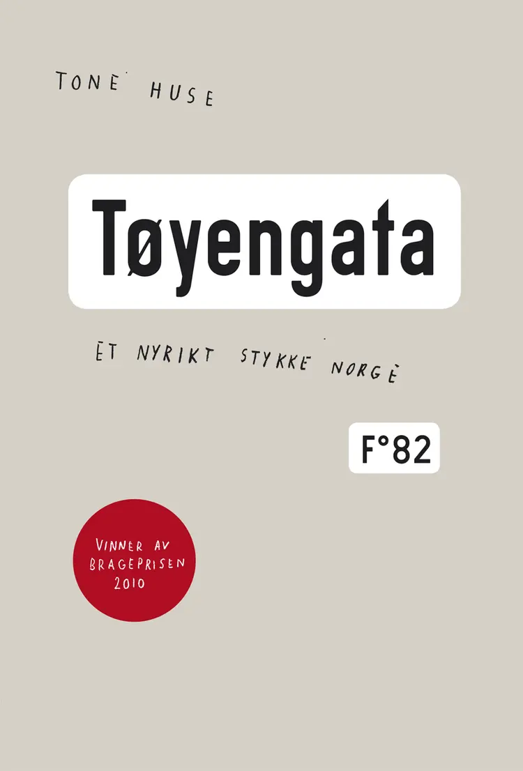 Omslag Tøyengata av Tone Huse (Heftet)