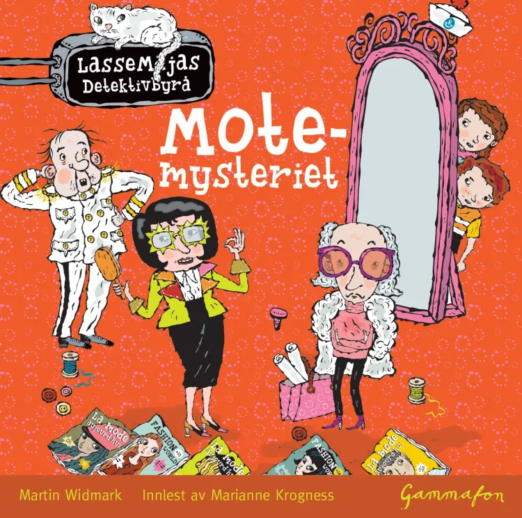 Omslag LasseMaja - Motemysteriet av Martin Widmark (Lydbok)
