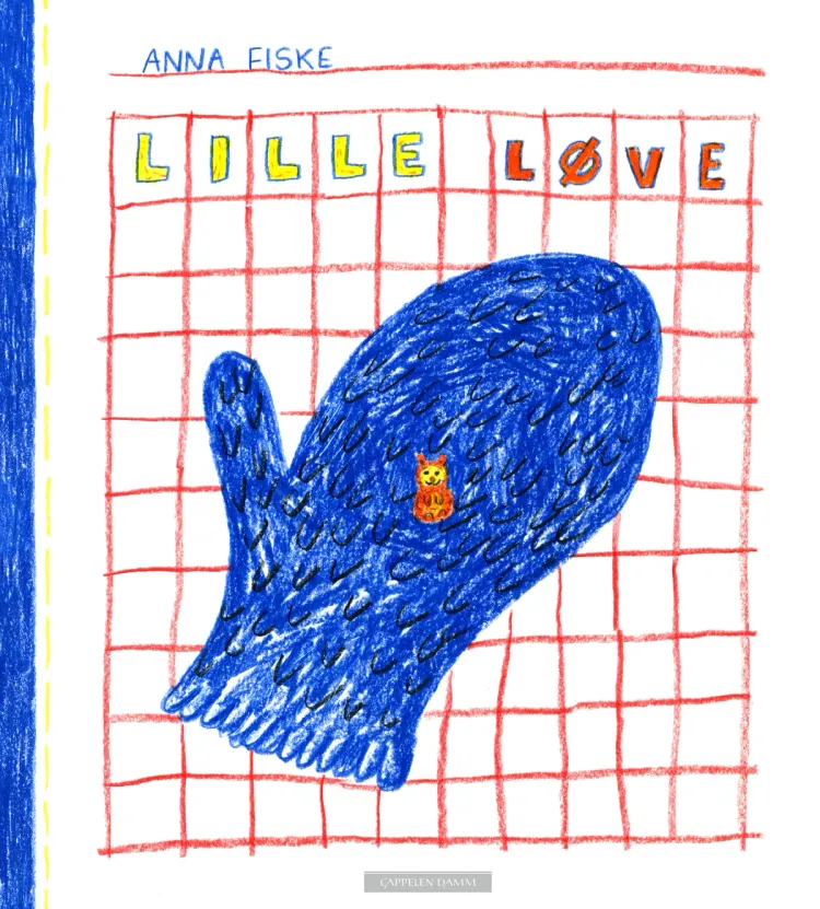 Omslag Lille løve av Anna Fiske (Innbundet)