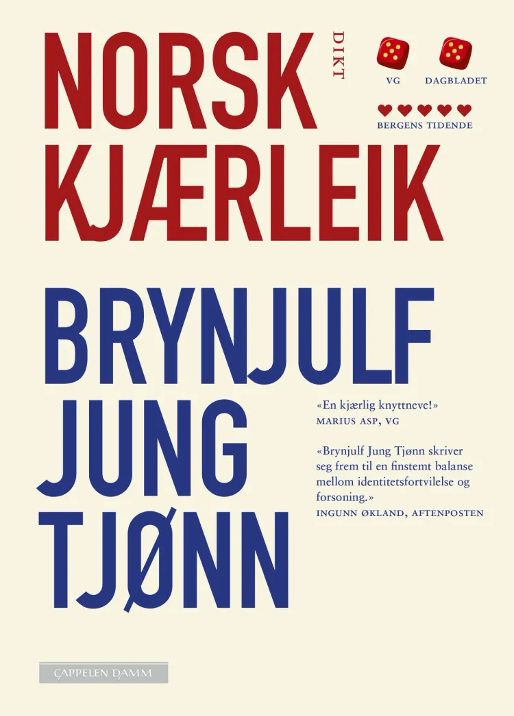 Omslag Norsk kjærleik av Brynjulf Jung Tjønn (Innbundet)